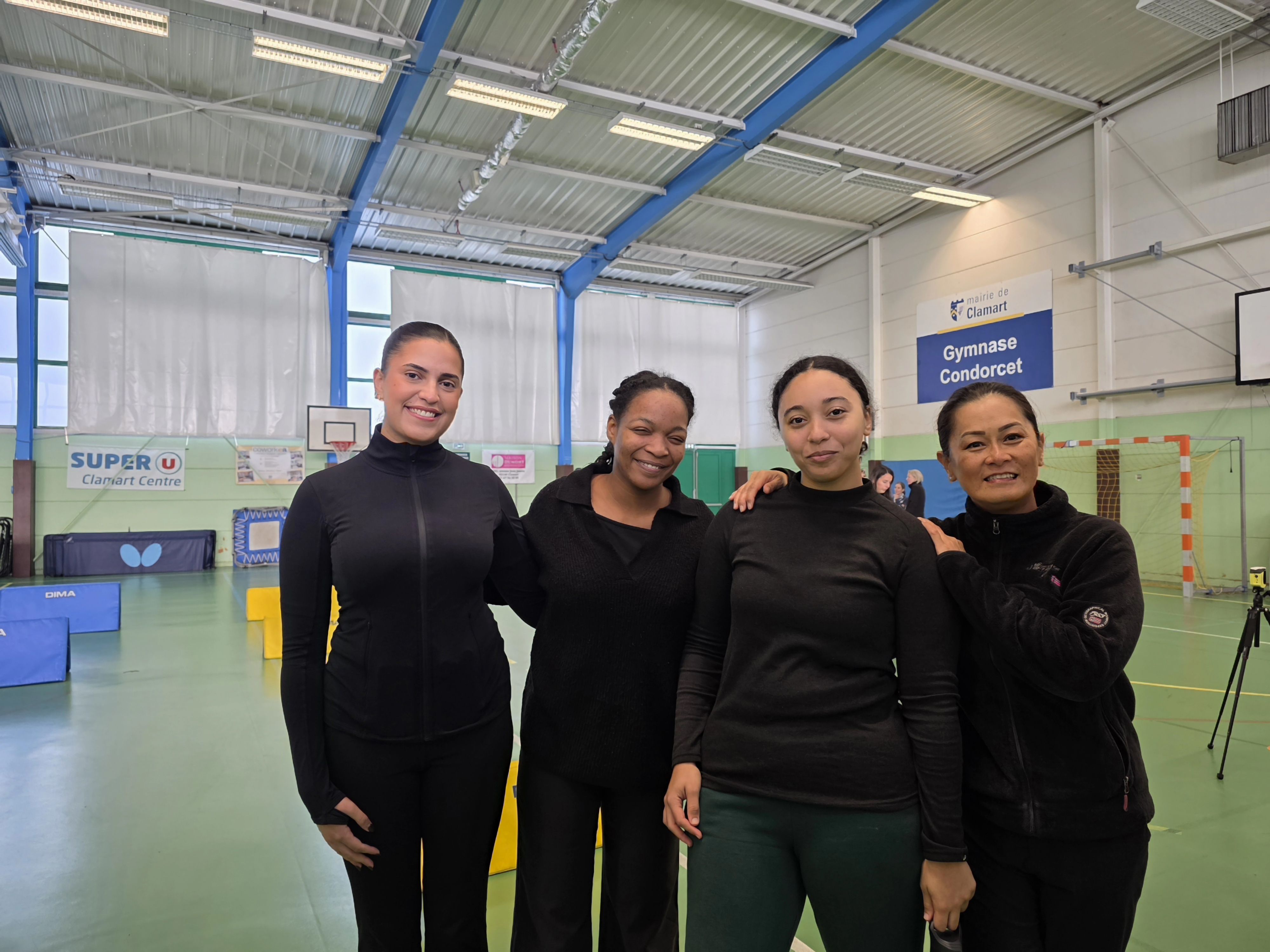 Collaboratrices lors d_une action handisport