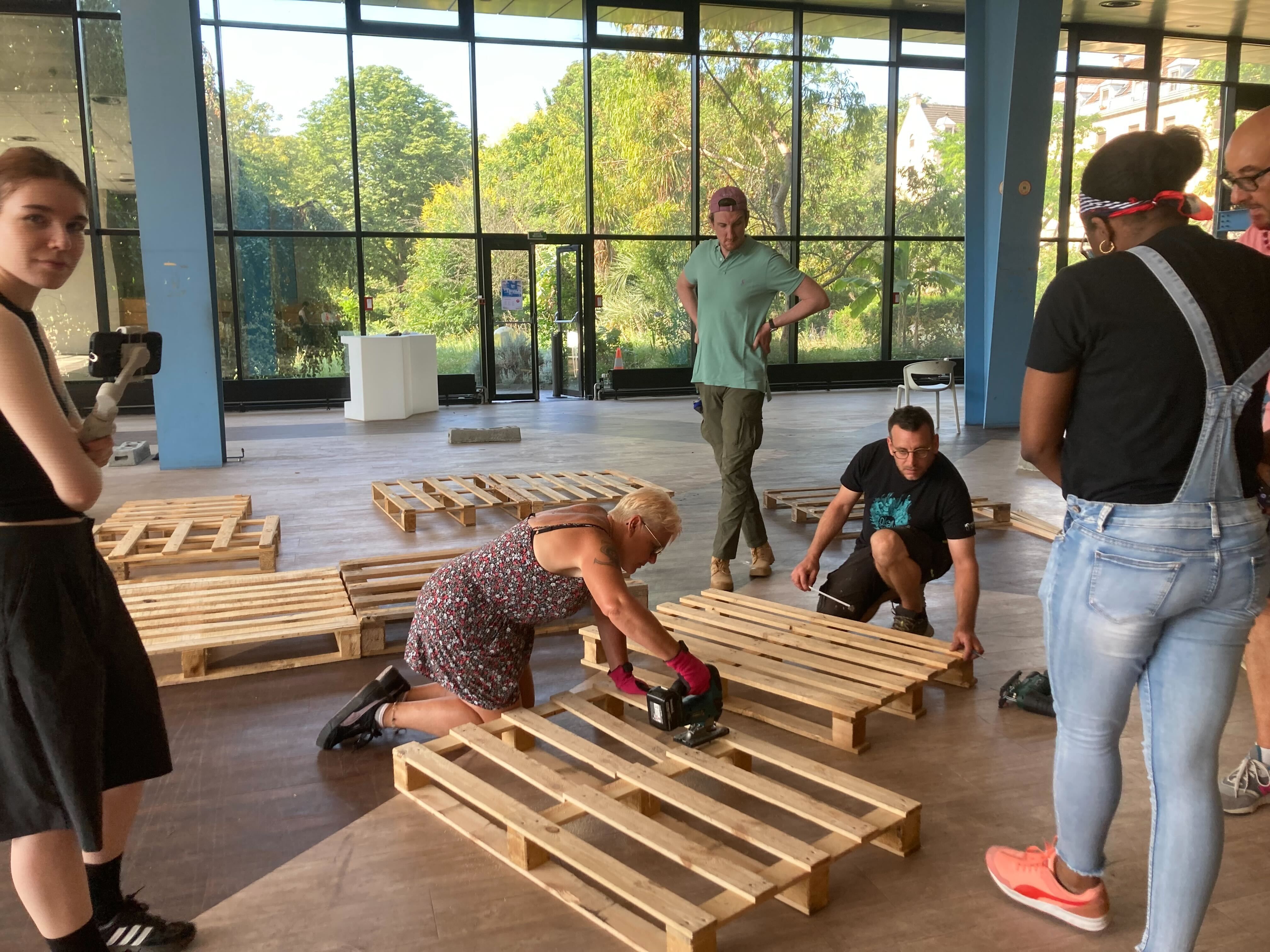chantier bricolage creation de jardinieres2