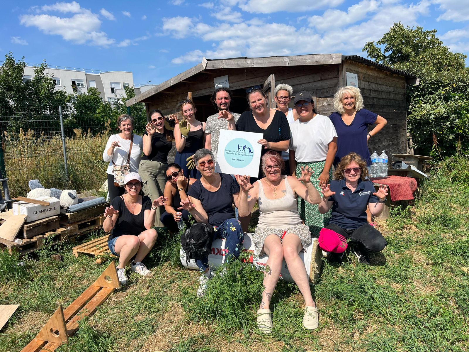 Journee Solidaire Allianz a SOS Matous