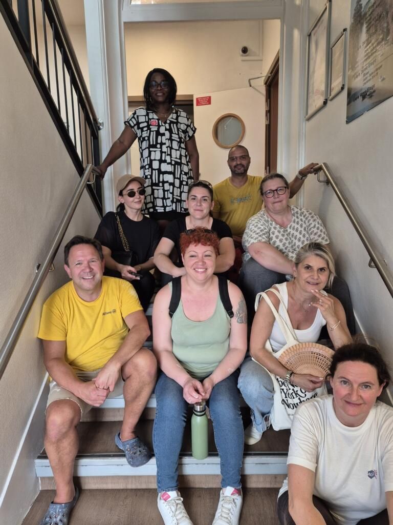 photo de groupe lors d_une action de creation de lien3