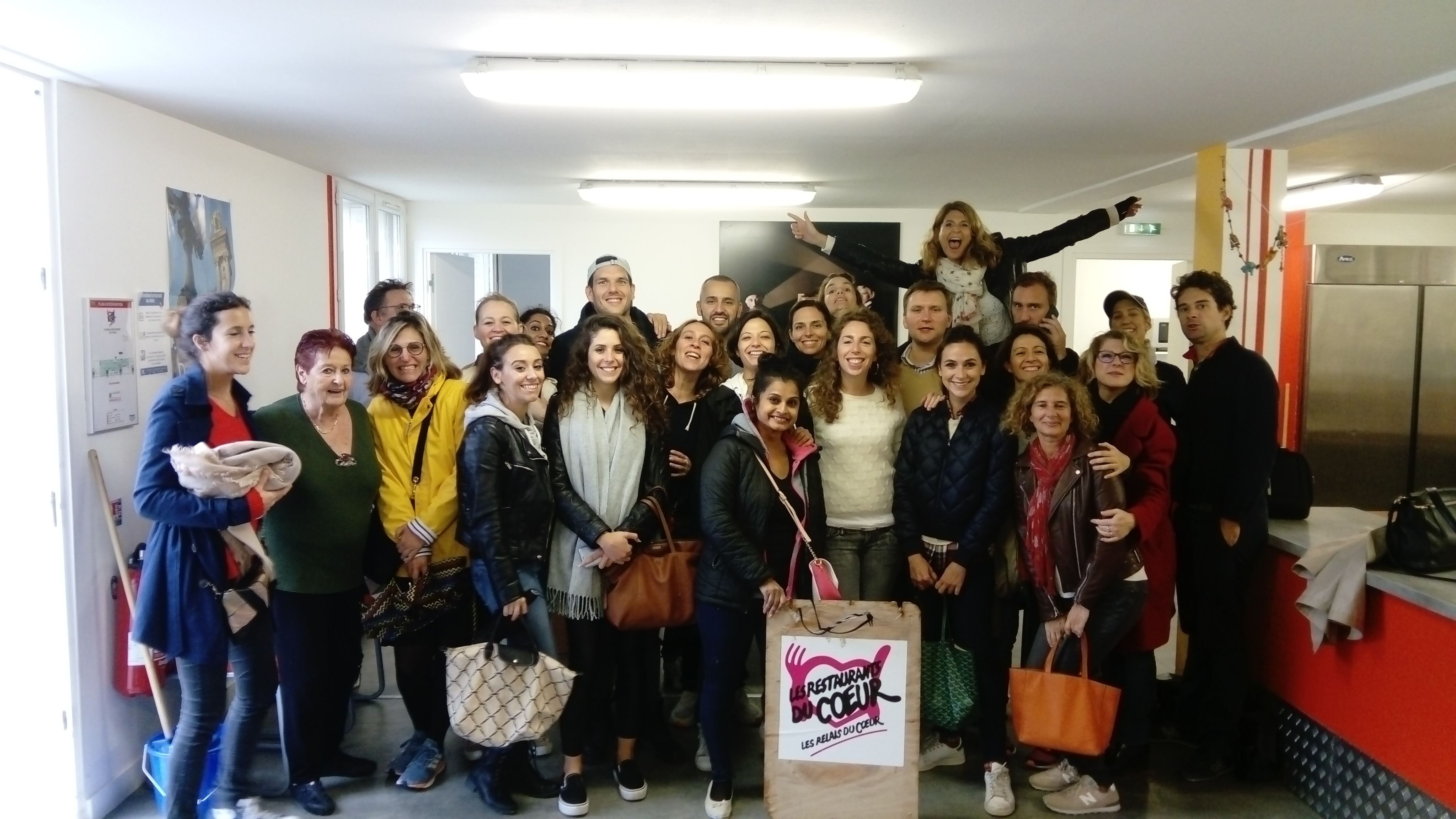 Collaborateurs aux Restos du Coeur