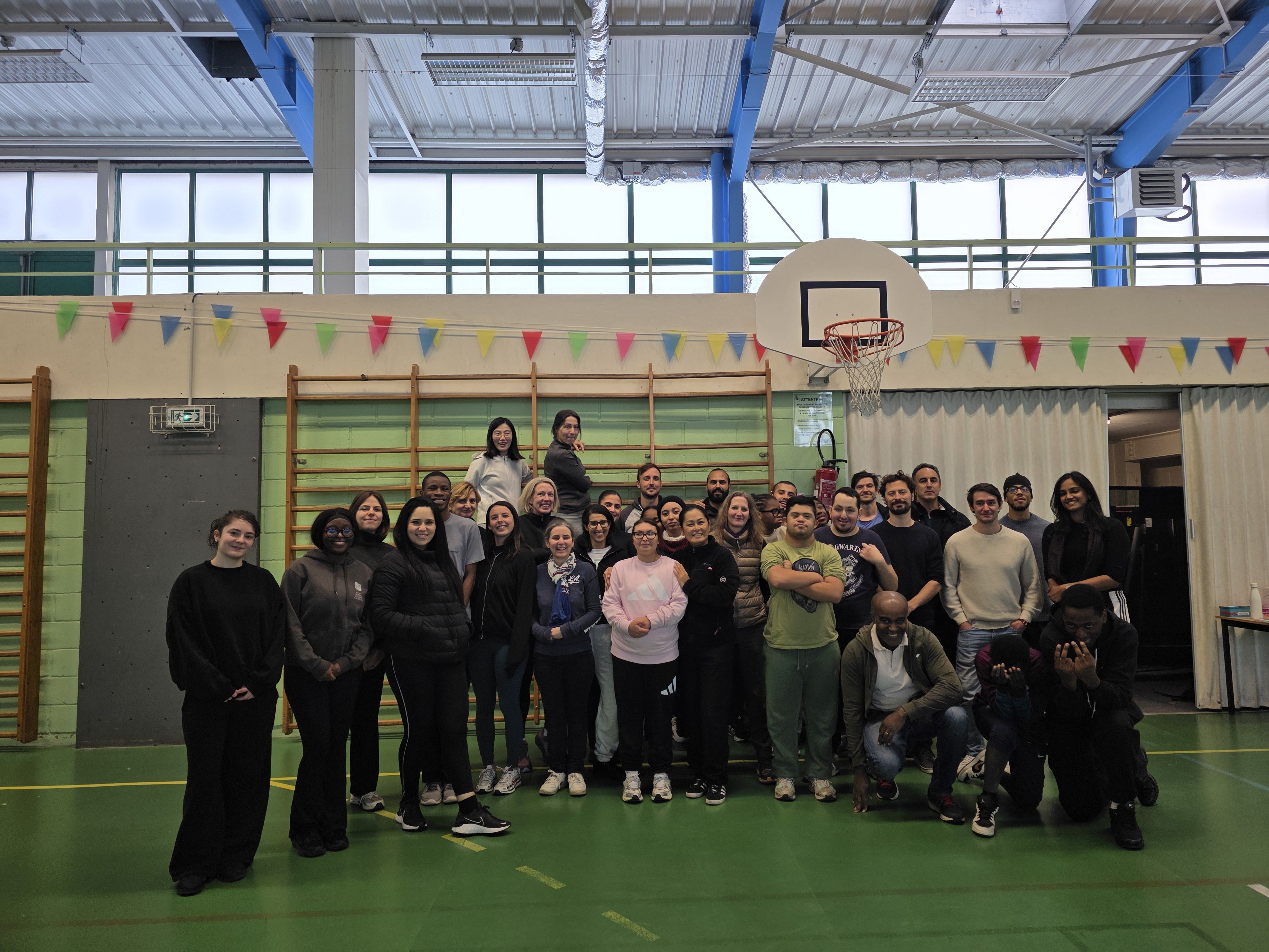Collaborateur lors d_une action handisport