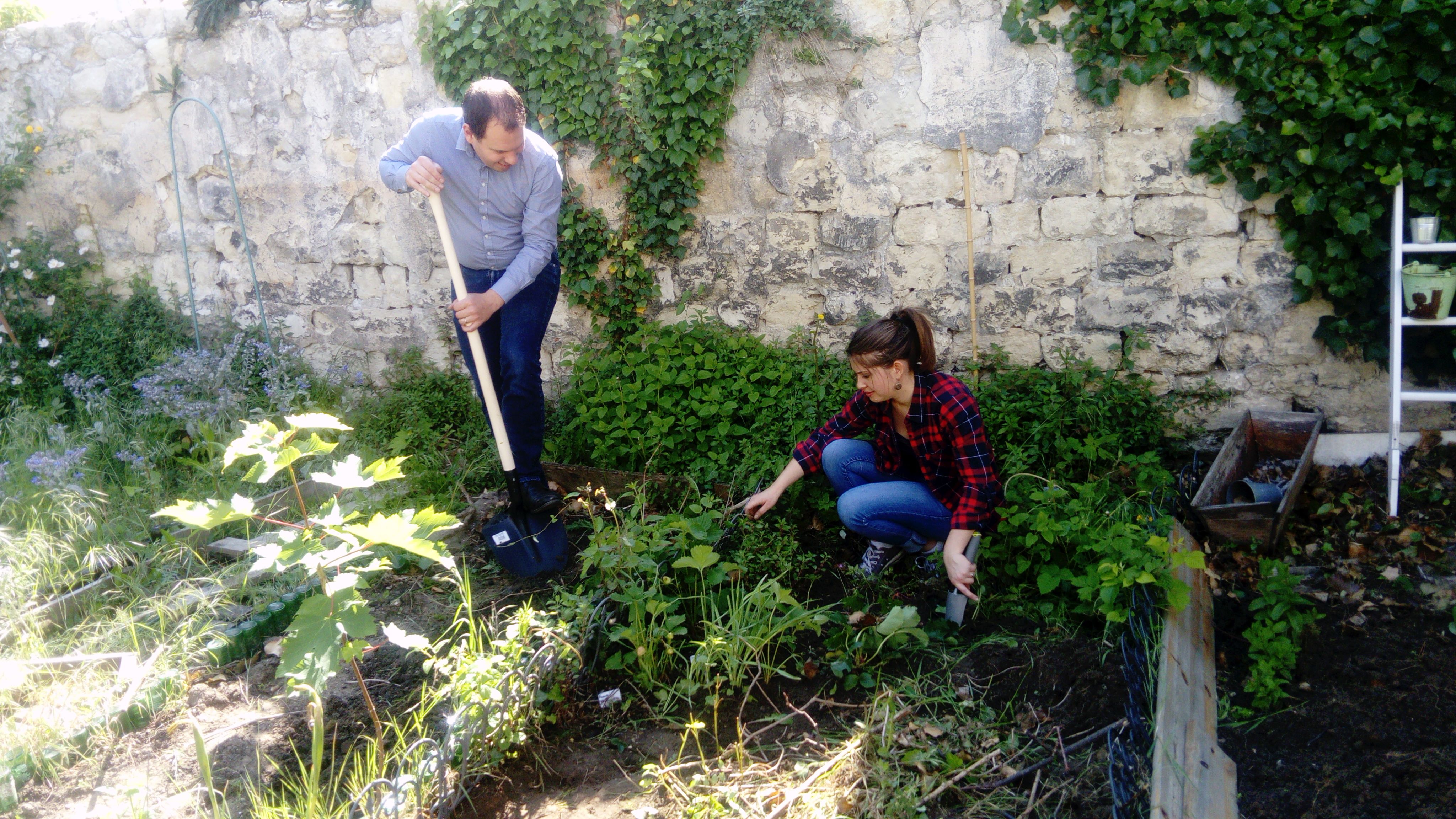 Collaborateurs lors d_une action de jardinage27